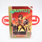 TENGEN'S GAUNTLET - NEW & Factory Sealed with Authentic V-Overlap Seam! (NES Nintendo)