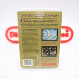 TENGEN'S GAUNTLET - NEW & Factory Sealed with Authentic V-Overlap Seam! (NES Nintendo)