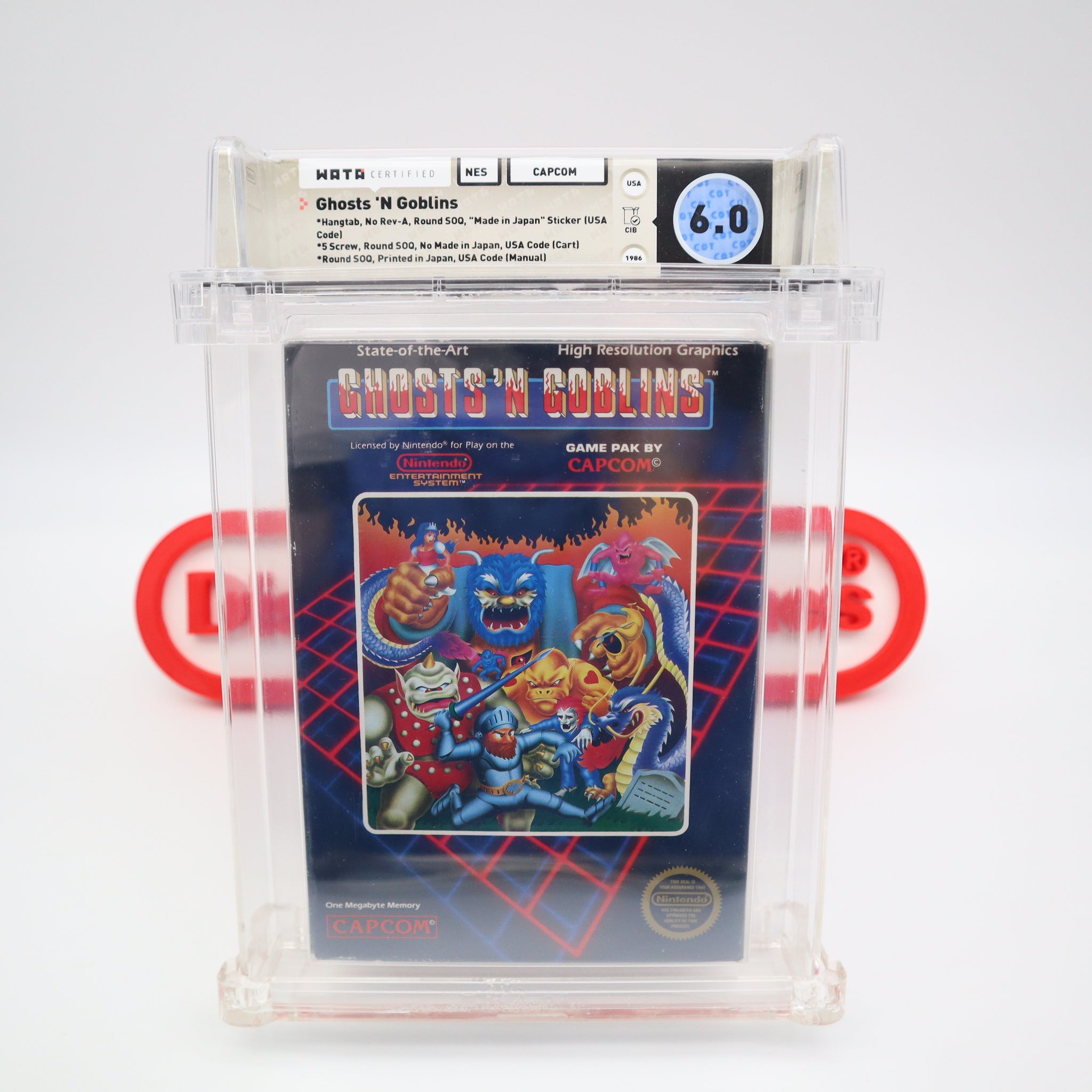 Ghosts 'n deals Goblins CIB for Nintendo NES