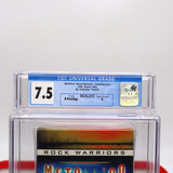 METALLICA: ROCK WARRIORS UNAUTHORIZED - CGC GRADED 7.5 A! NEW & Factory Sealed with Authentic H-Overlap Seam! (VHS)