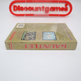 TENGEN'S GAUNTLET - NEW & Factory Sealed with Authentic V-Overlap Seam! (NES Nintendo)