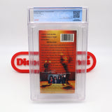 METALLICA: ROCK WARRIORS UNAUTHORIZED - CGC GRADED 7.5 A! NEW & Factory Sealed with Authentic H-Overlap Seam! (VHS)