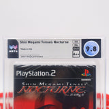 SHIN MEGAMI TENSEI: NOCTURNE - WATA GRADED 9.8 A++! NEW & Factory Sealed! (PS2 PlayStation 2)