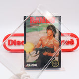 RAMBO - ROUND SOQ! NEW & Factory Sealed with Authentic H-Seam! (NES Nintendo)