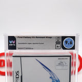 FINAL FANTASY XII 12: REVENANT WINGS (JAPANESE VERSION!) WATA GRADED 9.6 A+! NEW & Factory Sealed! (Nintendo DS)