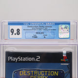 DESTRUCTION DERBY ARENAS - CGC GRADED 9.8 A+! NEW & Factory Sealed! (PS2 PlayStation 2)