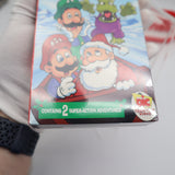 SUPER MARIO BROS. CHRISTMAS ADVENTURES! NEW & Factory Sealed with Authentic 3-Sided Seam! (VHS)