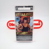 RAMBO III 3 - IGS GRADED 8.5 BOX & 7.5 SEAL! NEW & Factory Sealed with Authentic V-Overlap Seam! (VHS)