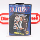 PAT RILEY BASKETBALL - NEW & Factory Sealed with Authentic Tube Seal! (Sega Genesis)