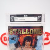 RAMBO III 3 - IGS GRADED 8.5 BOX & 7.5 SEAL! NEW & Factory Sealed with Authentic V-Overlap Seam! (VHS)