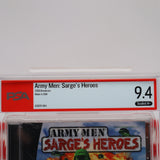 ARMY MEN: SARGE'S HEROES - PSA/WATA GRADED 9.4 A+! NEW & Factory Sealed! (Sega Dreamcast)