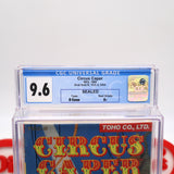 CIRCUS CAPER - CGC GRADED 9.6 A+! NEW & Factory Sealed with Authentic H-Seam! (NES Nintendo)