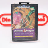 DUNGEONS & DRAGONS: WARRIORS OF THE ETERNAL SUN - NEW & Factory Sealed with Authentic 3-Sided Seam! (Sega Genesis)