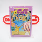 PHANTOM FIGHTER - NEW & Factory Sealed with Authentic H-Seam! (NES Nintendo)