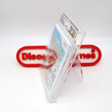 SUPER PAPER MARIO - VGA GRADED 95+ MINT GOLD UNCIRCULATED! NEW & Factory Sealed! (Nintendo WII)