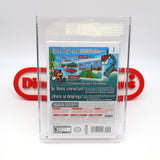 SUPER PAPER MARIO - VGA GRADED 95+ MINT GOLD UNCIRCULATED! NEW & Factory Sealed! (Nintendo WII)