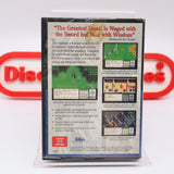 THE FAERY TALE ADVENTURE - NEW & Factory Sealed with Authentic 3-Sided Seam! (Sega Genesis)