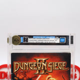 DUNGEON SIEGE II 2 - MICROSOFT EMPLOYEE STORE COPY! IGS GRADED 7 & STICKER SEAL! NEW & Factory Sealed! (Computer Game PC CD-Rom)