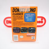 DONKEY KONG CLASSICS - NEW & Factory Sealed with Authentic H-Seam! (NES Nintendo)