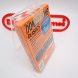 DONKEY KONG CLASSICS - NEW & Factory Sealed with Authentic H-Seam! (NES Nintendo)