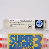 SUPER MARIO BROS. 3 / BROTHERS III - WATA GRADED 9.4 NS! NEW & UNOPENED! (NES Nintendo)