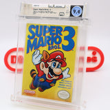 SUPER MARIO BROS. 3 / BROTHERS III - WATA GRADED 9.4 NS! NEW & UNOPENED! (NES Nintendo)