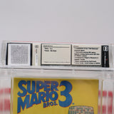 SUPER MARIO BROS. 3 / BROTHERS III - WATA GRADED 9.4 NS! NEW & UNOPENED! (NES Nintendo)