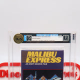 MALIBU EXPRESS - IGS GRADED 7.5 BOX & 9 SEAL! NEW & Factory Sealed with Authentic 3-Sided Seam! (BETA Like VHS)