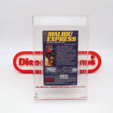 MALIBU EXPRESS - IGS GRADED 7.5 BOX & 9 SEAL! NEW & Factory Sealed with Authentic 3-Sided Seam! (BETA Like VHS)