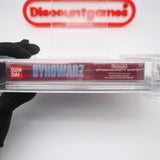 DYNOWARZ / DINO WARS: DESTRUCTION OF SPONDYLUS - WATA GRADED 9.2 A! NEW & Factory Sealed with Authentic H-Seam! (NES Nintendo)