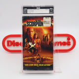 THE SCORPION KING - IGS GRADED 8.5 BOX & 9 SEAL! NEW & Factory Sealed with Authentic V-Overlap Seam! (VHS)