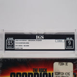 THE SCORPION KING - IGS GRADED 8.5 BOX & 9 SEAL! NEW & Factory Sealed with Authentic V-Overlap Seam! (VHS)