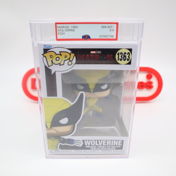 MARVEL'S WOLVERINE #1363 - PSA GRADED 8.5 NM-MT+ NEW Authentic & Factory Sealed! (Funko POP!)