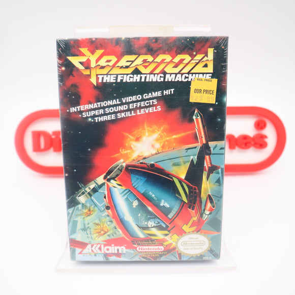 CYBERNOID: THE FIGHTING MACHINE - NEW & Factory Sealed with Authentic H-Seam! (NES Nintendo)