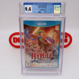 LEGEND OF ZELDA: HYRULE WARRIORS - CGC GRADED 9.4 A! NEW & Factory Sealed! (Nintendo Wii U)