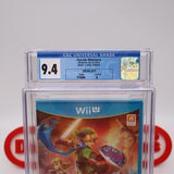 LEGEND OF ZELDA: HYRULE WARRIORS - CGC GRADED 9.4 A! NEW & Factory Sealed! (Nintendo Wii U)