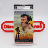 DISNEY'S THE ROOKIE (PROMO SCREENER) - IGS GRADED 8 BOX & 7 SEAL! NEW & Factory Sealed with Authentic H-Overlap Seam! (VHS)