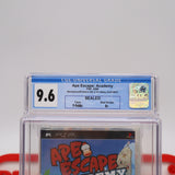 APE ESCAPE ACADEMY - CGC GRADED 9.6 A+! NEW & Factory Sealed! (PSP PlayStation Portable)