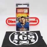 THE LONGEST YARD - IGS GRADED 8 BOX & 7.5 SEAL! NEW & Factory Sealed with Authentic V-Overlap Seam! (VHS)