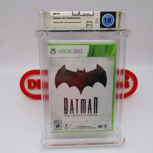 BATMAN: THE TELLTALE SERIES - PERFECT WATA GRADED 10 A++! NEW & Factory Sealed! (XBox 360)