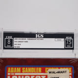 THE LONGEST YARD - IGS GRADED 8 BOX & 7.5 SEAL! NEW & Factory Sealed with Authentic V-Overlap Seam! (VHS)