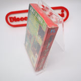 EARTH WORM / EARTHWORM JIM 1 (THE ORIGINAL!) - NEW & Factory Sealed with Authentic 3-Sided Seam! (Sega Genesis)