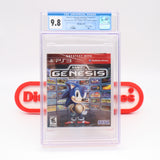 SONIC'S ULTIMATE SEGA GENESIS COLLECTION - CGC GRADED 9.8 A++! NEW & Factory Sealed! (PS3 PlayStation 3)