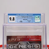 SONIC'S ULTIMATE SEGA GENESIS COLLECTION - CGC GRADED 9.8 A++! NEW & Factory Sealed! (PS3 PlayStation 3)