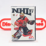 NHL 97 1997 HOCKEY - NEW & Factory Sealed with Authentic 3-Sided Seam! (Sega Genesis)