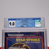 STAR STRIKE - CGC GRADED 9.0 A++! NEW & Factory Sealed! (Intellivision)