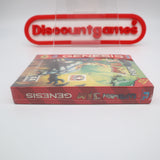 EARTH WORM / EARTHWORM JIM 1 (THE ORIGINAL!) - NEW & Factory Sealed with Authentic 3-Sided Seam! (Sega Genesis)