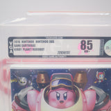 KIRBY: PLANET ROBOBOT - VGA GRADED 85 ARCHIVAL NM+ SILVER! NEW & Factory Sealed! (Nintendo 3DS)