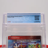 SONIC'S ULTIMATE SEGA GENESIS COLLECTION - CGC GRADED 9.8 A++! NEW & Factory Sealed! (PS3 PlayStation 3)