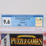 ULTIMATE PUZZLE GAMES - CGC GRADED 9.6 A+! NEW & Factory Sealed! (GBA Game Boy Advance)